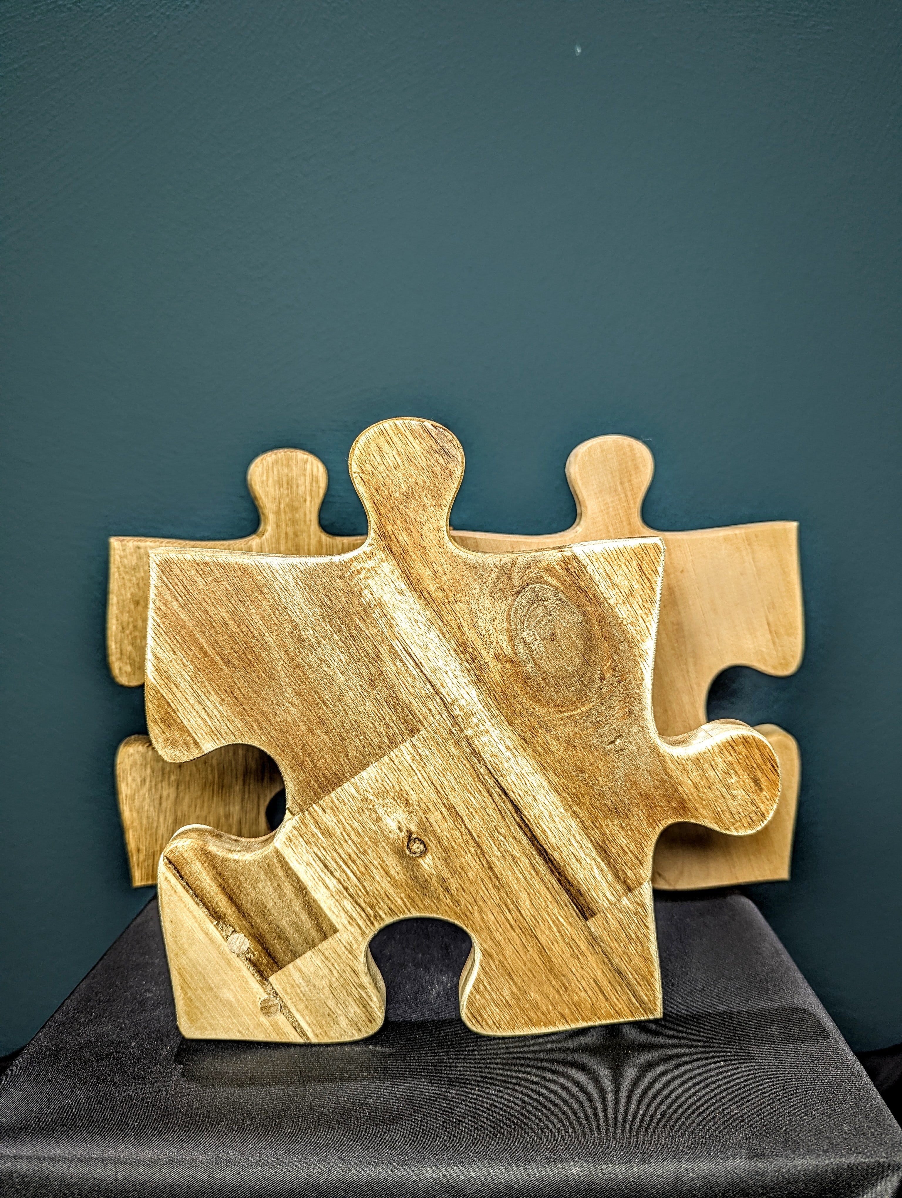 Holzpuzzle aus Fichtenholz (XL)