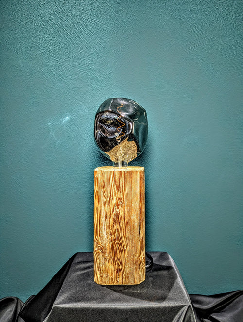 Balken Lampe aus Fichtenholz